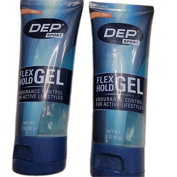 Dep Sport Other - Dep Sport Flex Hold Styling Gel 2 oz Travel Size SPF Lot 2